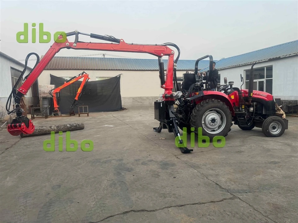 3 Point Hitch Forestry Crane factory