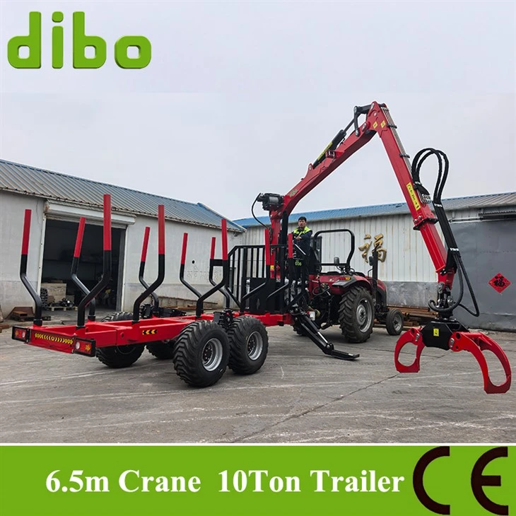 Trailer Mounted Log Loader