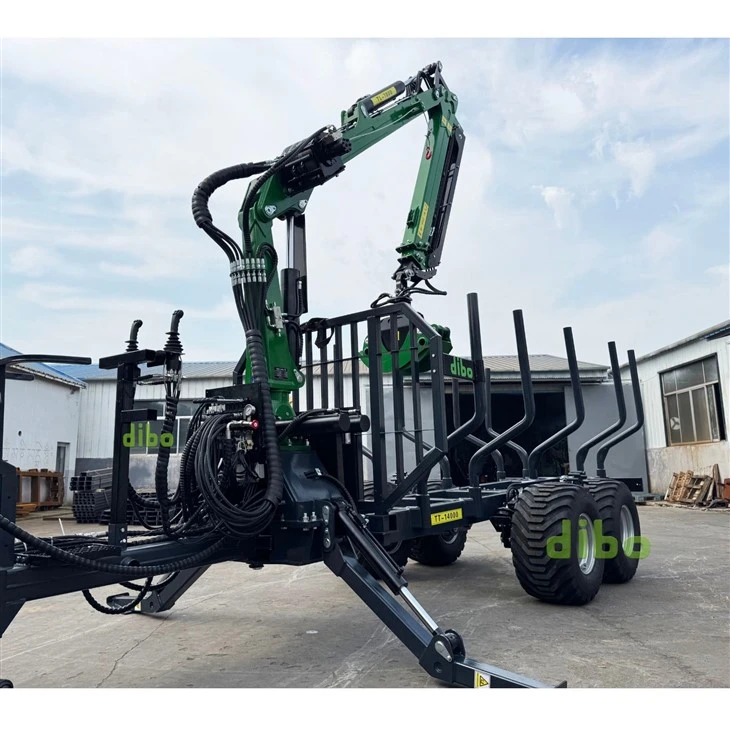 Log Grapper Crane With Trailer suppliers