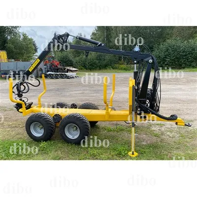 Homemade Log Grapple Trailer