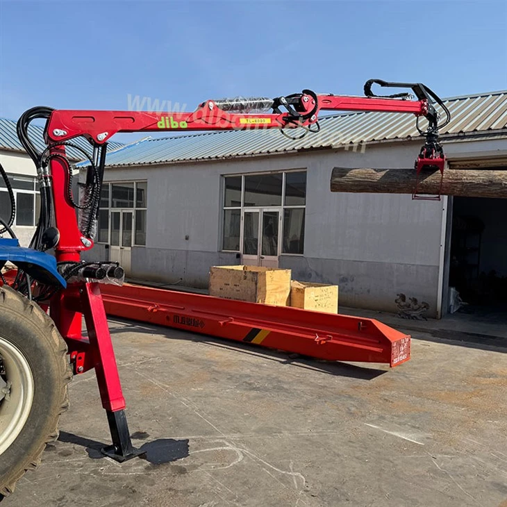 Three Point Hitch Log Crane For Tractor
